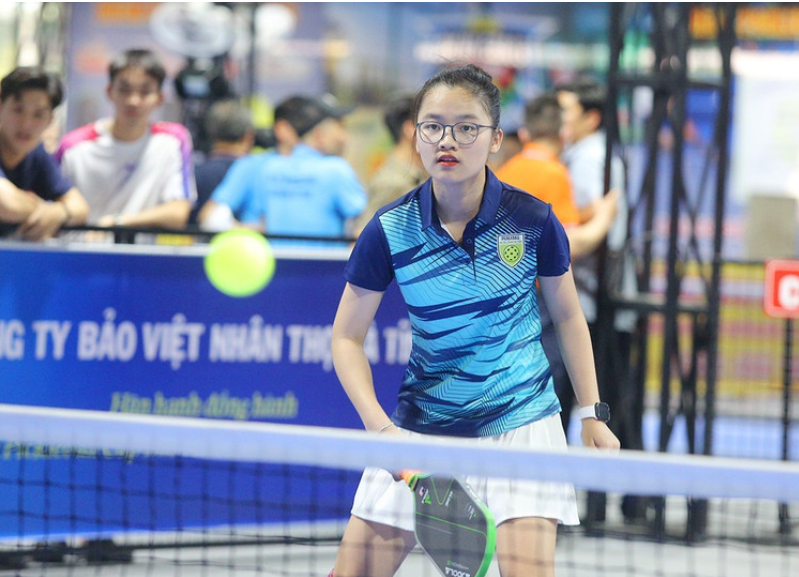 Đoàn Ngọc Diệp: “Hot Girl” Bóng Bàn Chinh Phục Huy Chương Vàng Pickleball Tại Giải Báo Hà Tĩnh