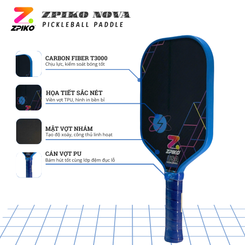 Vợt Pickleball Zpiko Nova